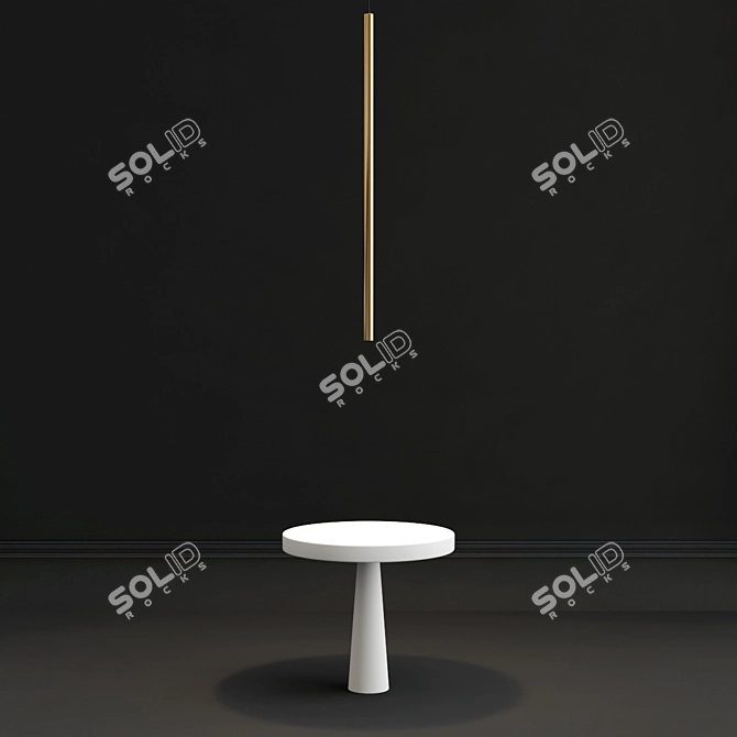 Modern Suspension Lighting Options 3D model image 3