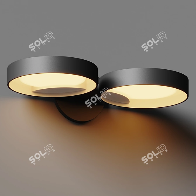 Sonneman LED Wall Sconce Guide 3D model image 4