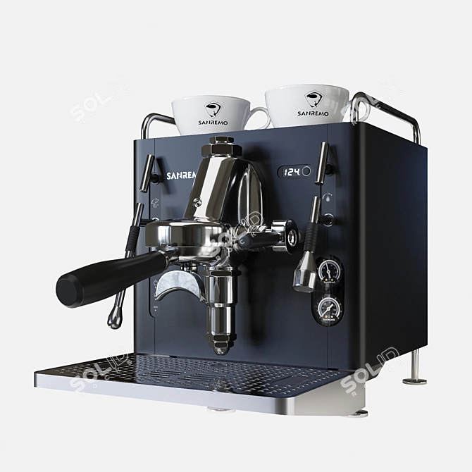 Sanremo CUBE R Espresso Machine 3D model image 6