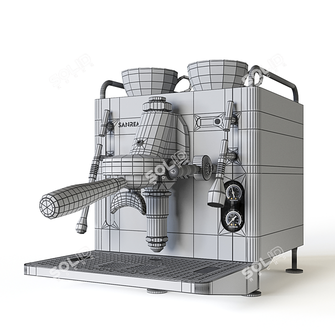 Sanremo CUBE R Espresso Machine 3D model image 11