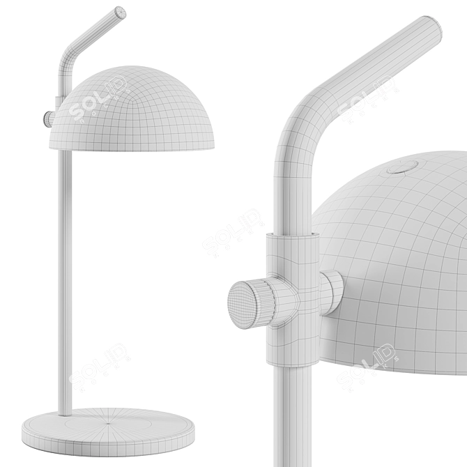 Ikea Sommarlanke LED Table Lamp 3D model image 2