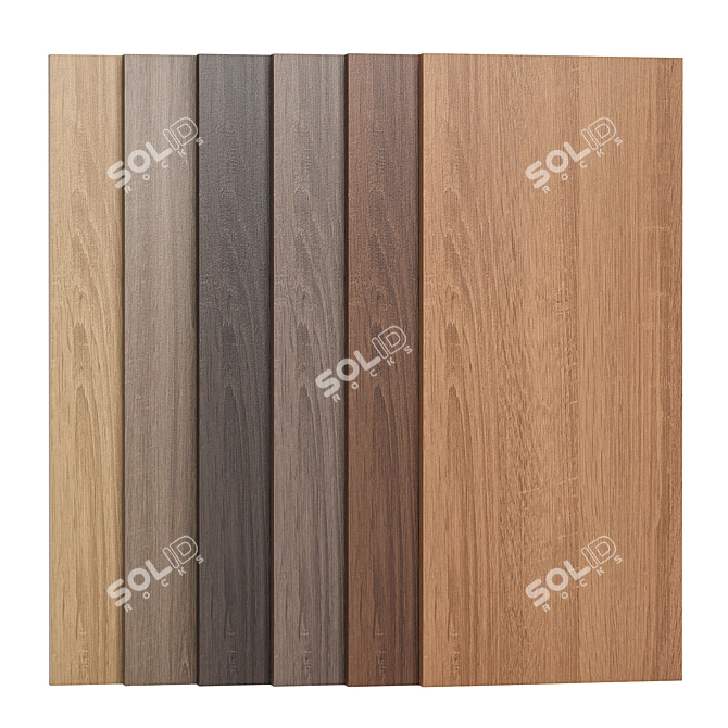  Procedural Texture Collection Wood 3D model image 1