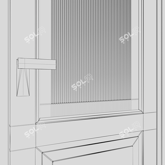 ROCCA Anthracite Doors 3D model image 6
