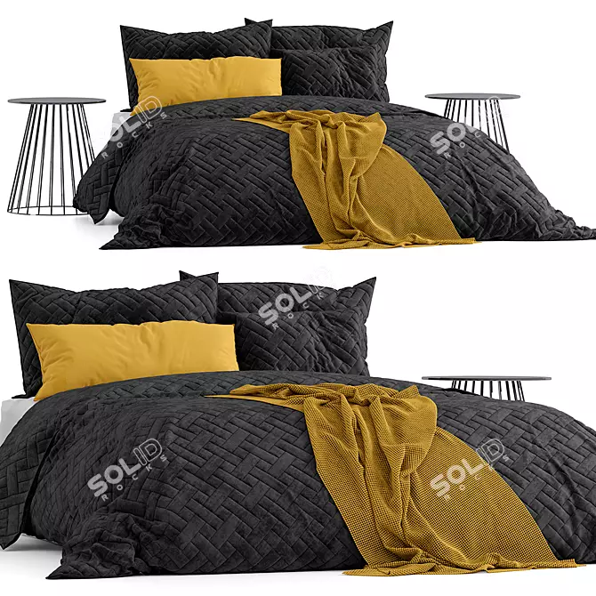 Luxury Home Decor and Textiles 3D model image 2