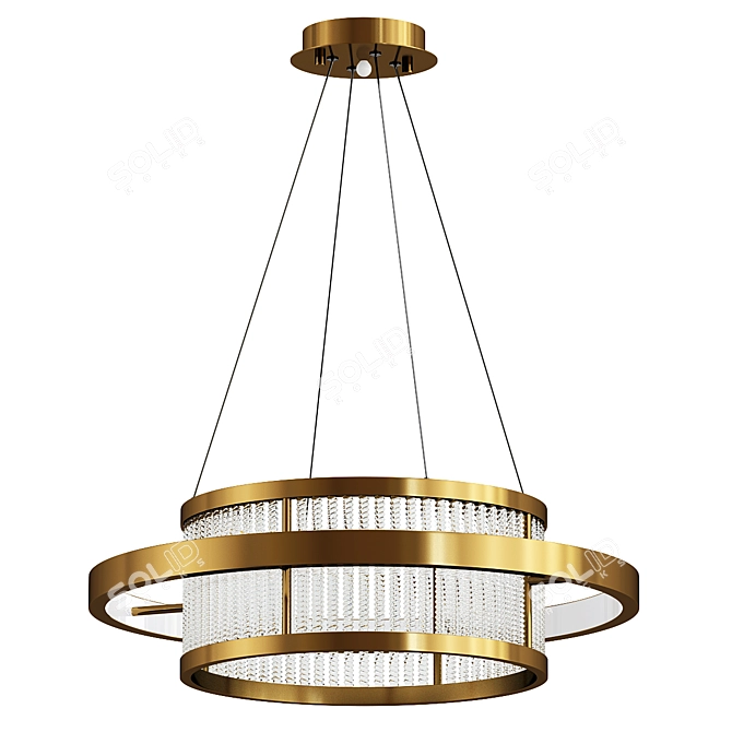 Elegant Model SVANA Lampshade 3D model image 1