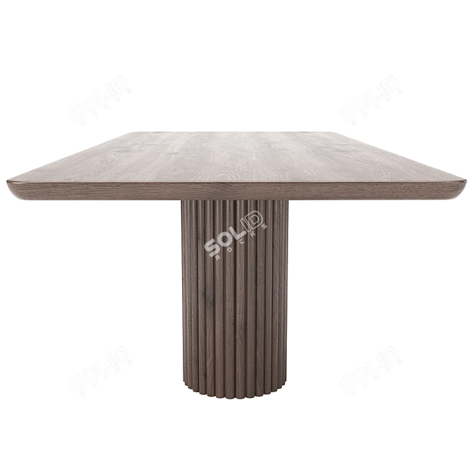 Elegant Dolce Dining Table 2020 3D model image 2