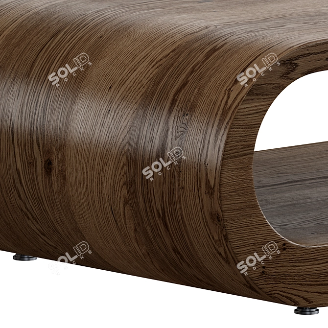 Elegant Palma Coffee Table 3D model image 3