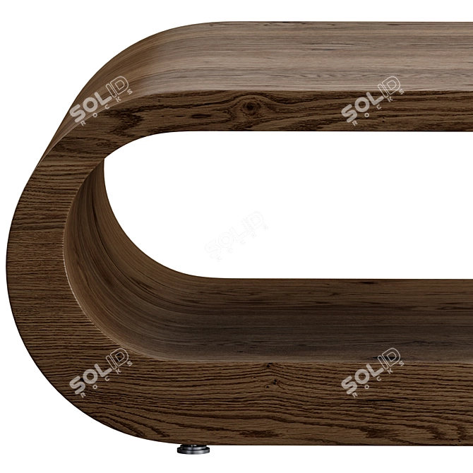 Elegant Palma Coffee Table 3D model image 6