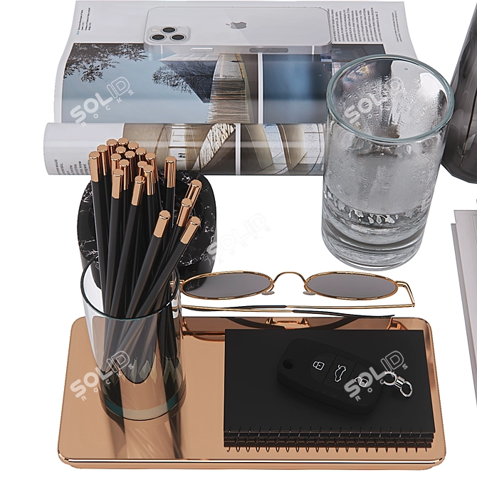 Decor Set with 3D Models 3D model image 5