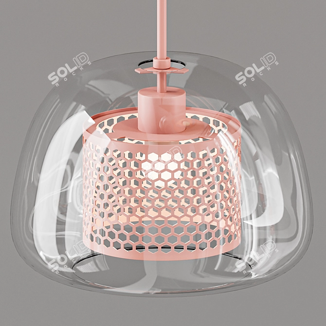  Elegance Trio Pendant Light 3D model image 2