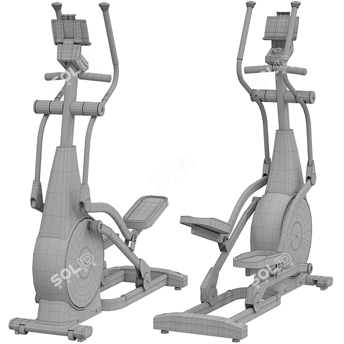 YAMAGUCHI Elliptic Cross Trainer 3D model image 5