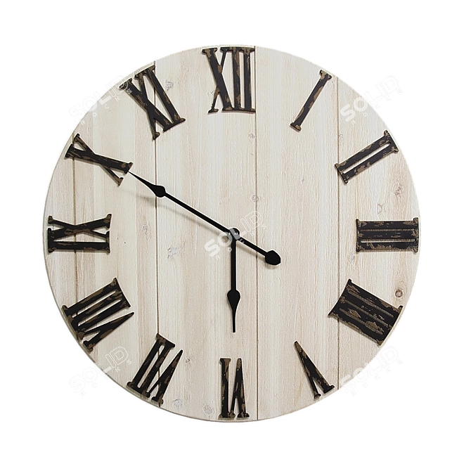 Wall Clock Collection Set 3D model image 6