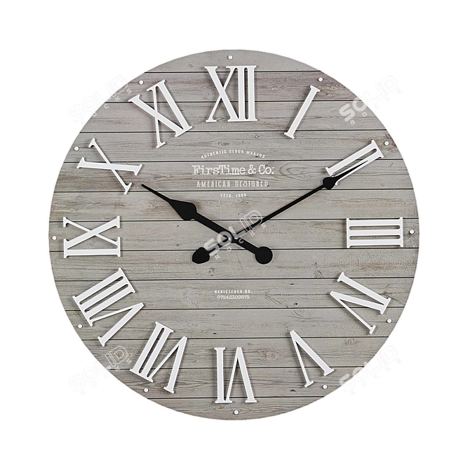 Wall Clock Collection Set 3D model image 8