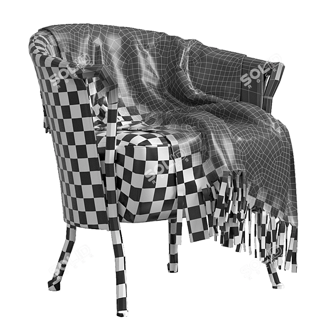 Giorgetti Progetti Armchair 63230 2014 3D model image 5