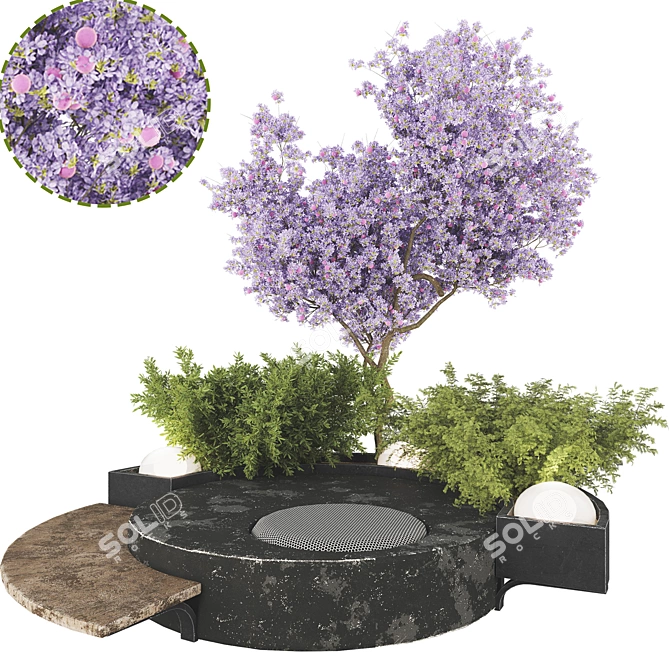 Greenery Garden Ensemble 72 3D model image 1