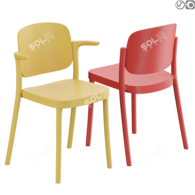 Colos Piazza Polygonal Structures 3D model image 1