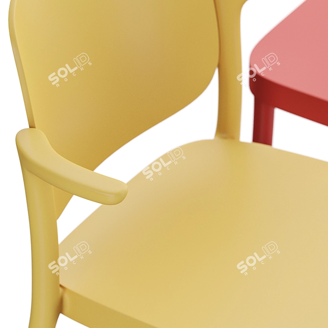 Colos Piazza Polygonal Structures 3D model image 3