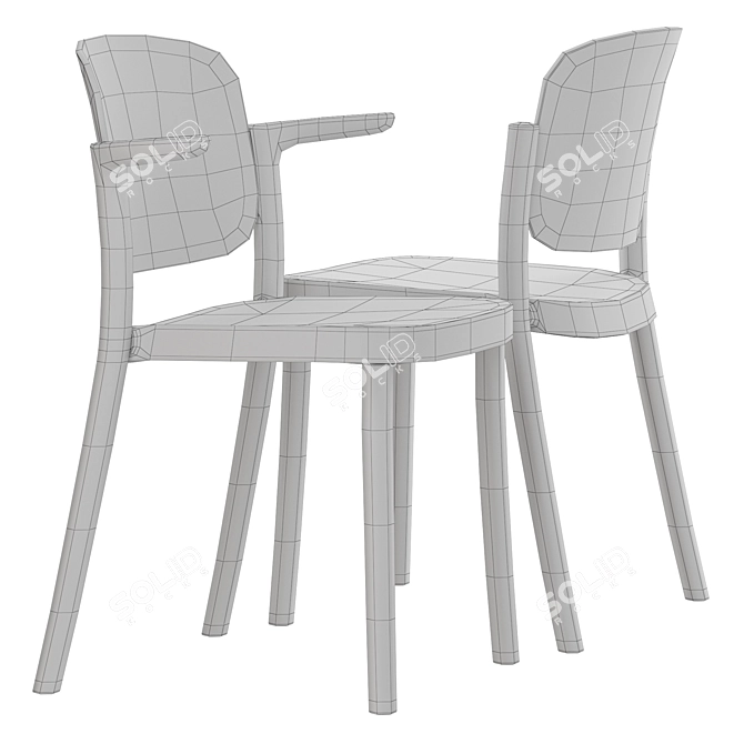 Colos Piazza Polygonal Structures 3D model image 5