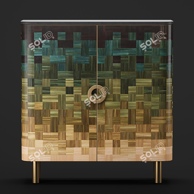 Forest Power Cabinet - Natura Collection 3D model image 1