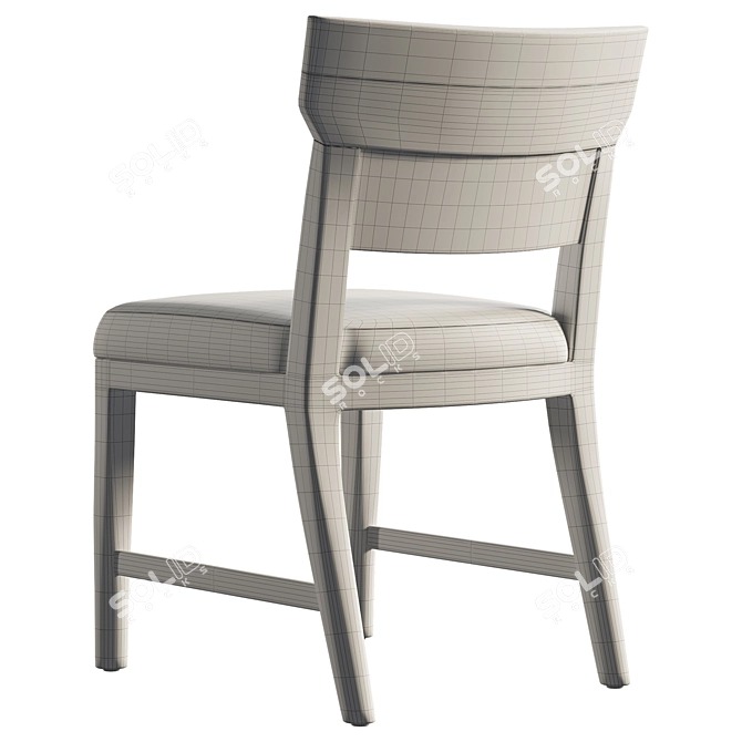 Sleek 3D Circe Chair Model 3D model image 4