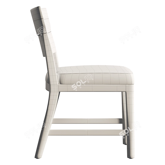 Sleek 3D Circe Chair Model 3D model image 6