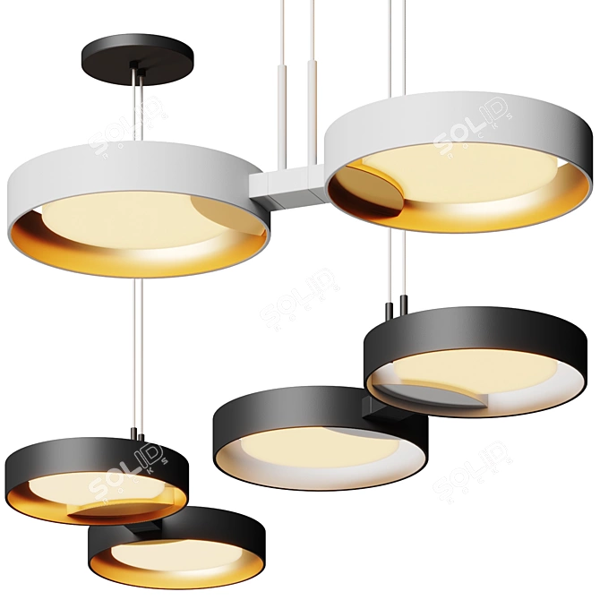 Sonneman Lighting LED Pendant Light 3D model image 1