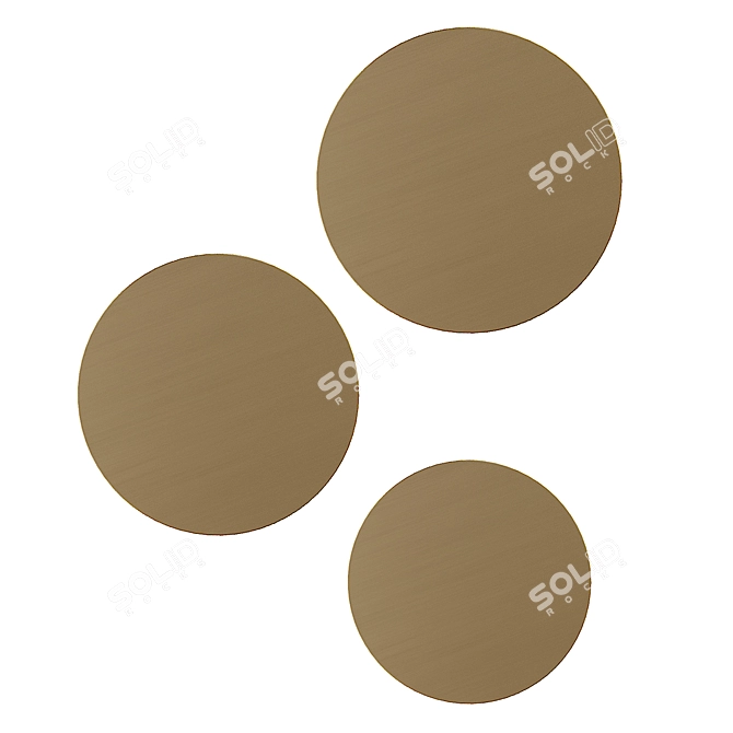 Modern KAIN Wall Light Fixture 3D model image 2