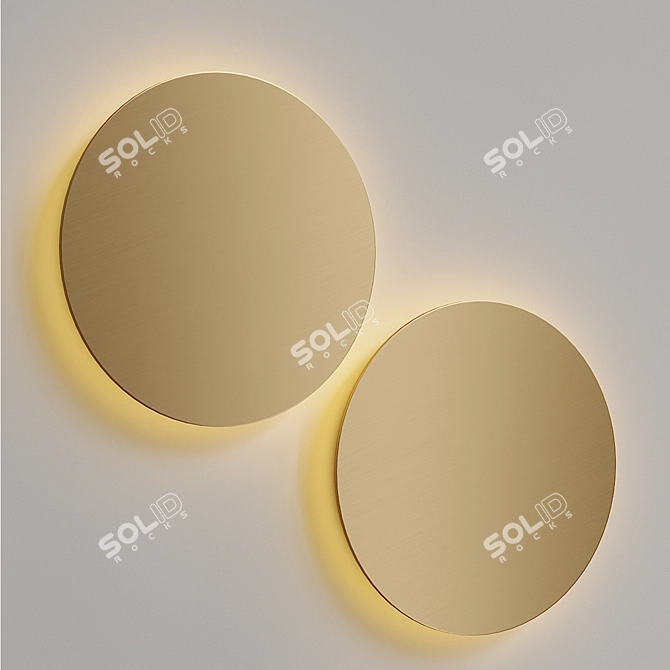 Modern KAIN Wall Light Fixture 3D model image 3