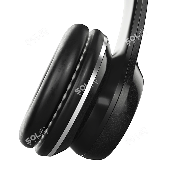 High-Quality Bluetooth Headphones 4K Textures 3D model image 7