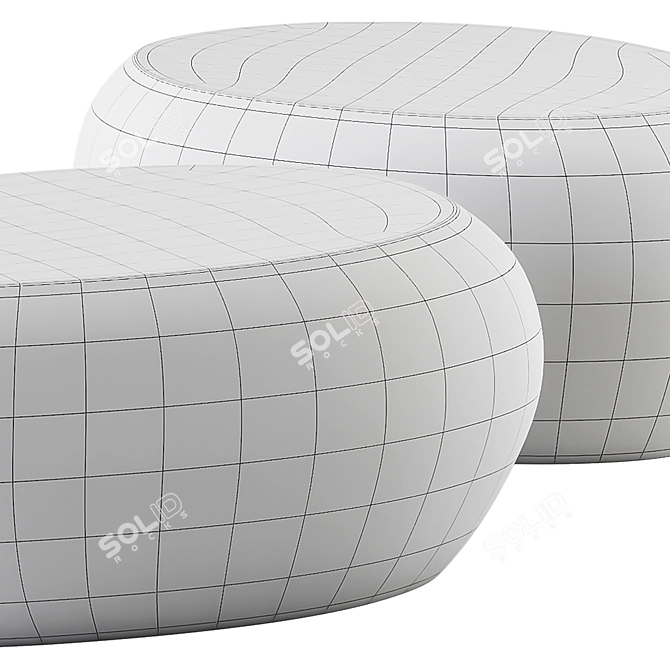 Urban Chic Turbosmooth Tables 3D model image 6