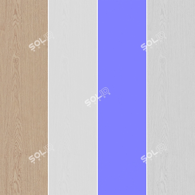  Seamless Oak Textures Pack 3D model image 6