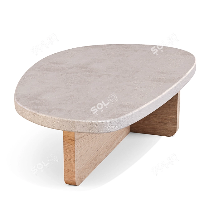 Mush Coffee & Side Tables - Mortex Organic Design 3D model image 2