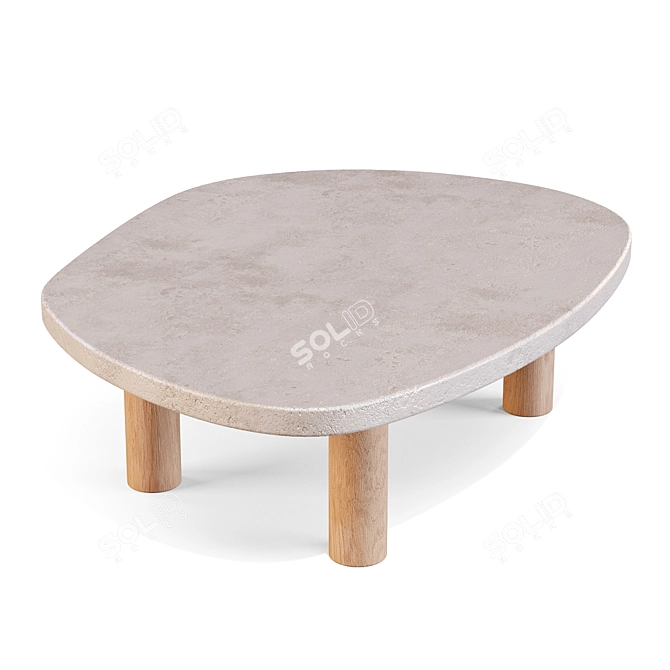 Mush Coffee & Side Tables - Mortex Organic Design 3D model image 3