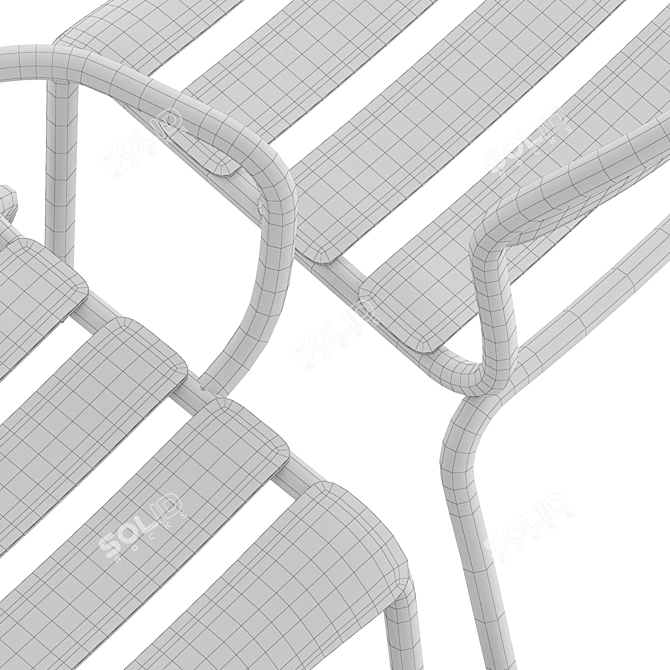 Colos Stecca 1/2 Gaming Chair 3D model image 5