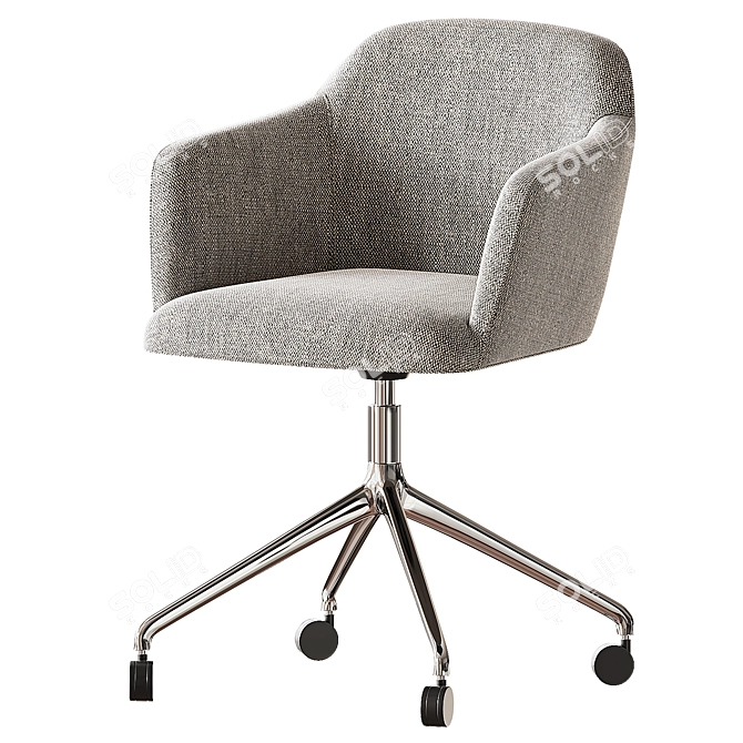 Sleek Mod RS Chair 3D model image 3