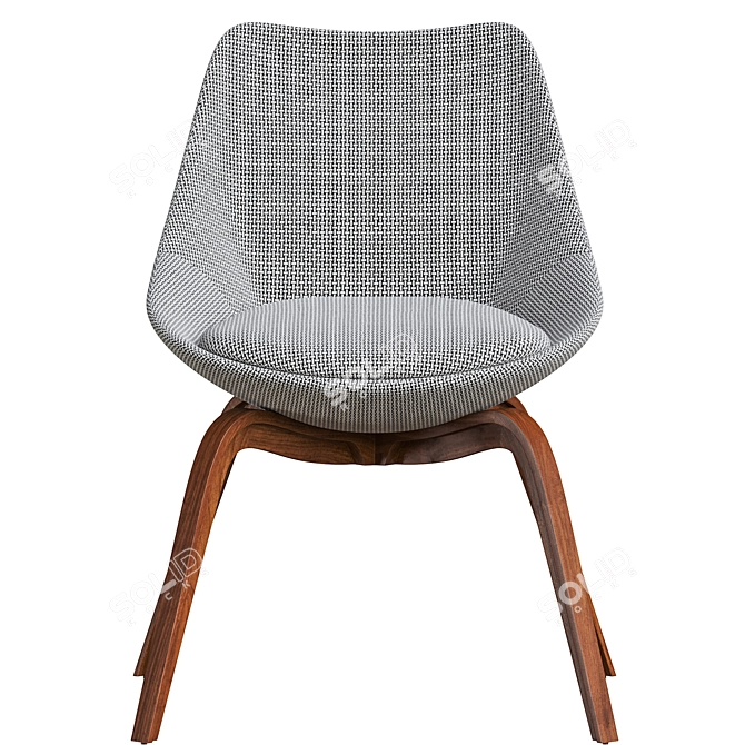 Elegant Porada Penelope Chair 3D model image 3