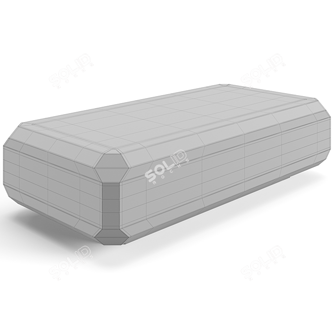 Elegant Fendi Coffee Tables Set 3D model image 5