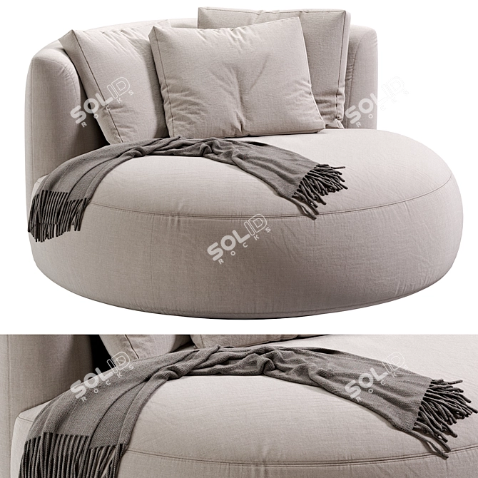 Contemporary Greenapple Armchair 2016 3D model image 1