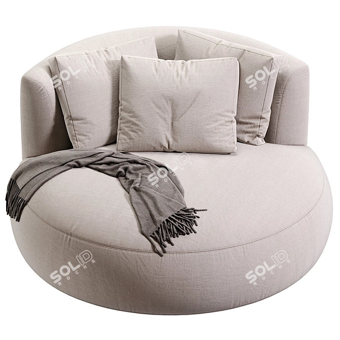 Contemporary Greenapple Armchair 2016 3D model image 2