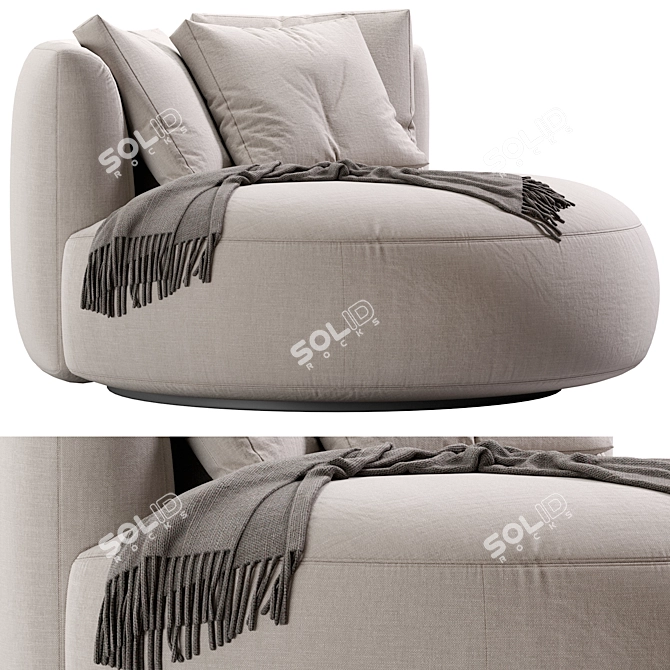 Contemporary Greenapple Armchair 2016 3D model image 3