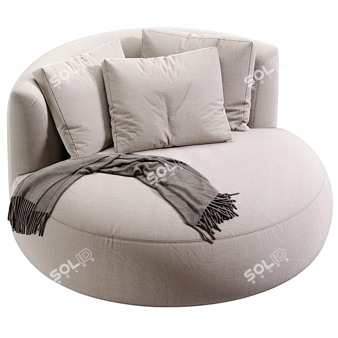 Contemporary Greenapple Armchair 2016 3D model image 6