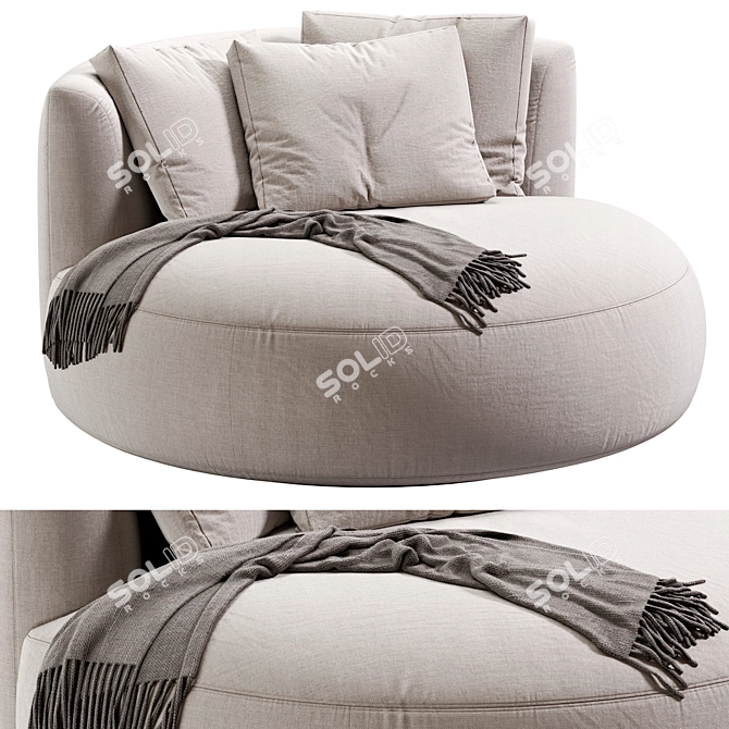 Contemporary Greenapple Armchair 2016 3D model image 8