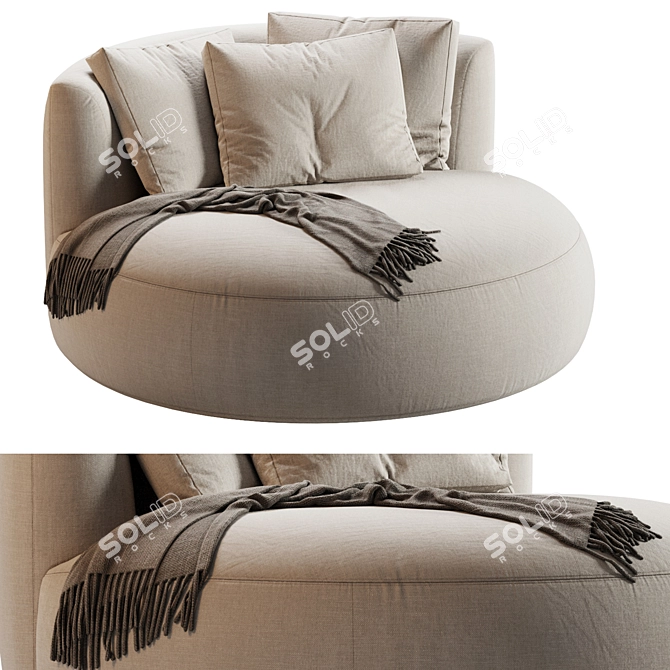 Contemporary Greenapple Armchair 2016 3D model image 9