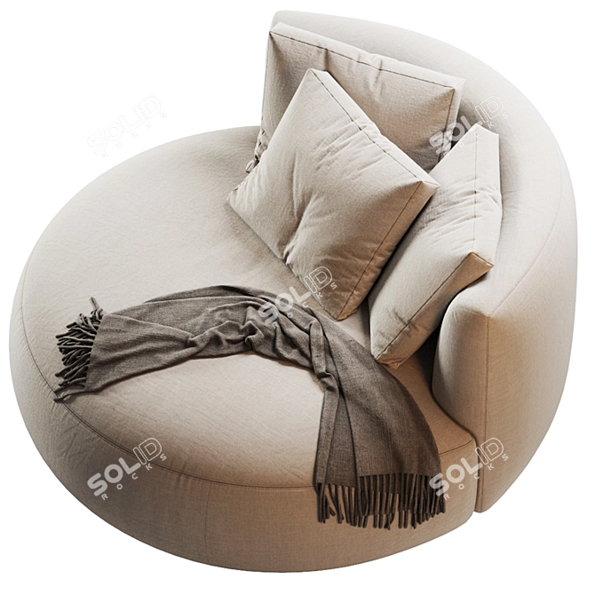 Contemporary Greenapple Armchair 2016 3D model image 11