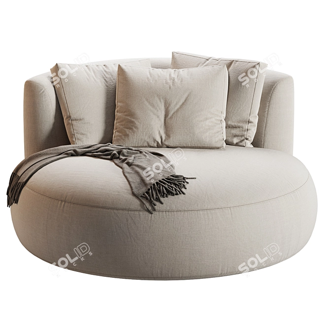 Contemporary Greenapple Armchair 2016 3D model image 13