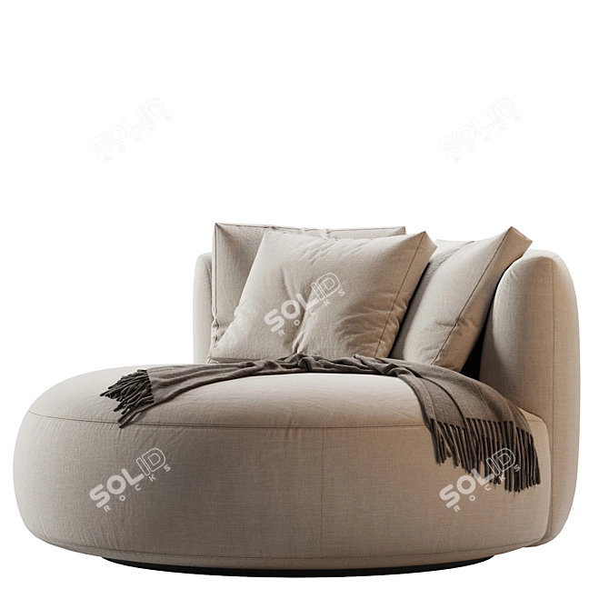 Contemporary Greenapple Armchair 2016 3D model image 14