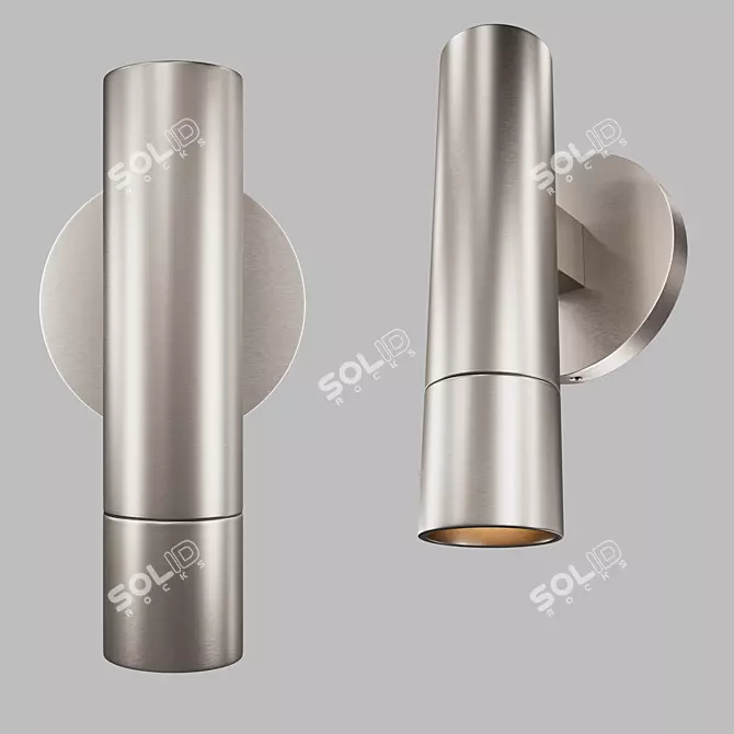 Modern ALC LED Wall Sconce 3D model image 3