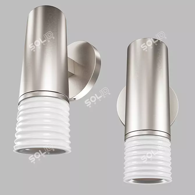 Modern ALC LED Wall Sconce 3D model image 5