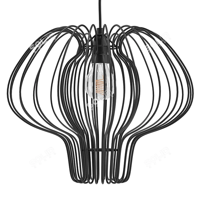 Colico Steel Lampshade Can-Can 3D model image 1