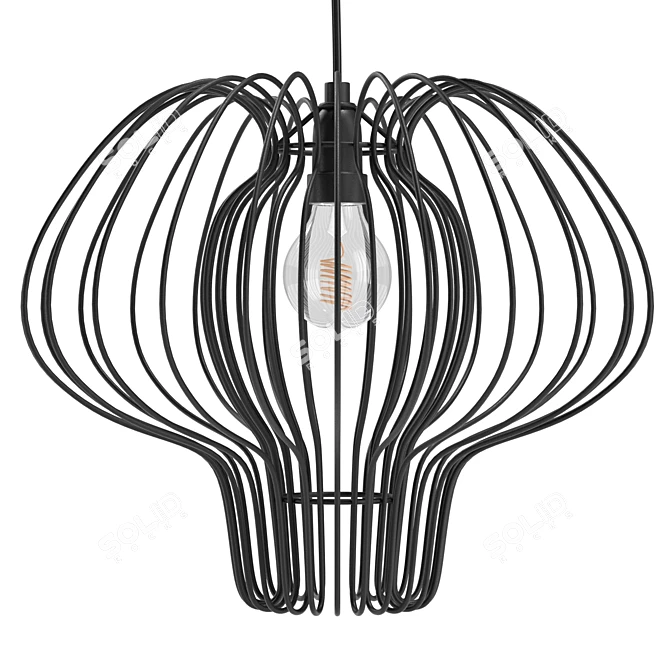 Colico Steel Lampshade Can-Can 3D model image 4